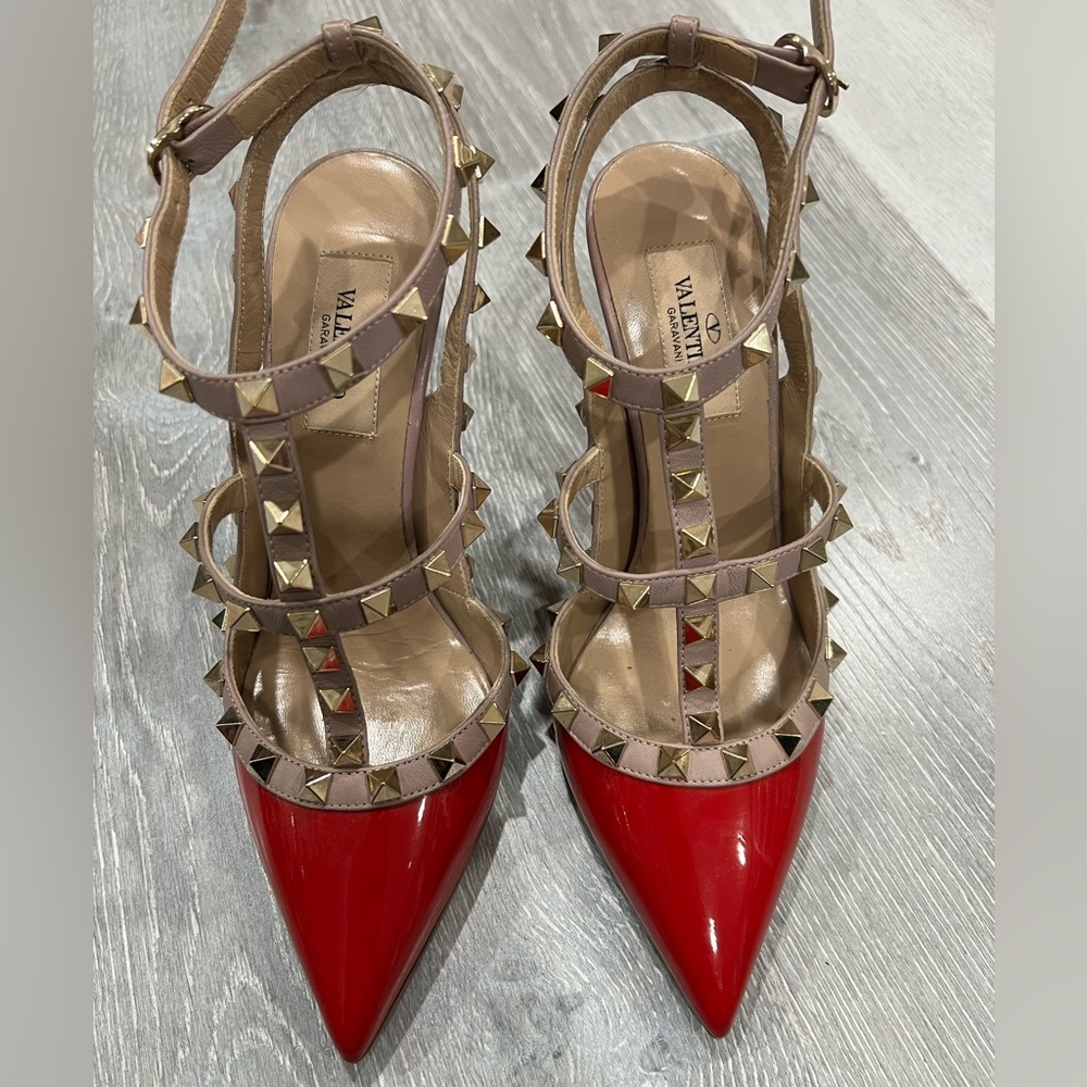 Valentino rock stud pumps size 36
